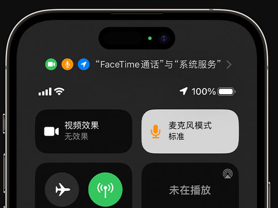 新沂苹果授权维修网点分享iPhone在通话时让你的声音更清晰 