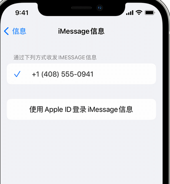 新沂apple维修iPhone上无法正常发送iMessage信息 