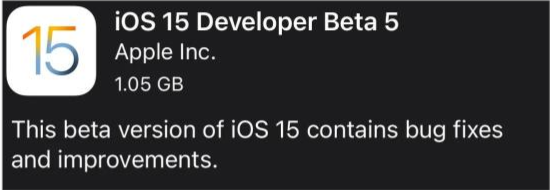 新沂苹果手机维修分享如何升级到iOS15.0 beta5 