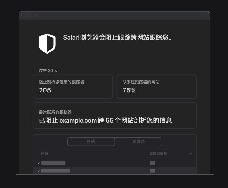 新沂苹果手机维修分享如何在 Safari 浏览器中查看和打开隐私报告 